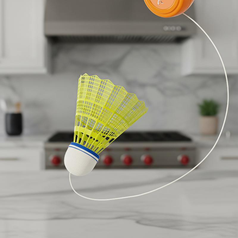 Badminton Single - Entraîneur de badminton rétractable automatique, outil