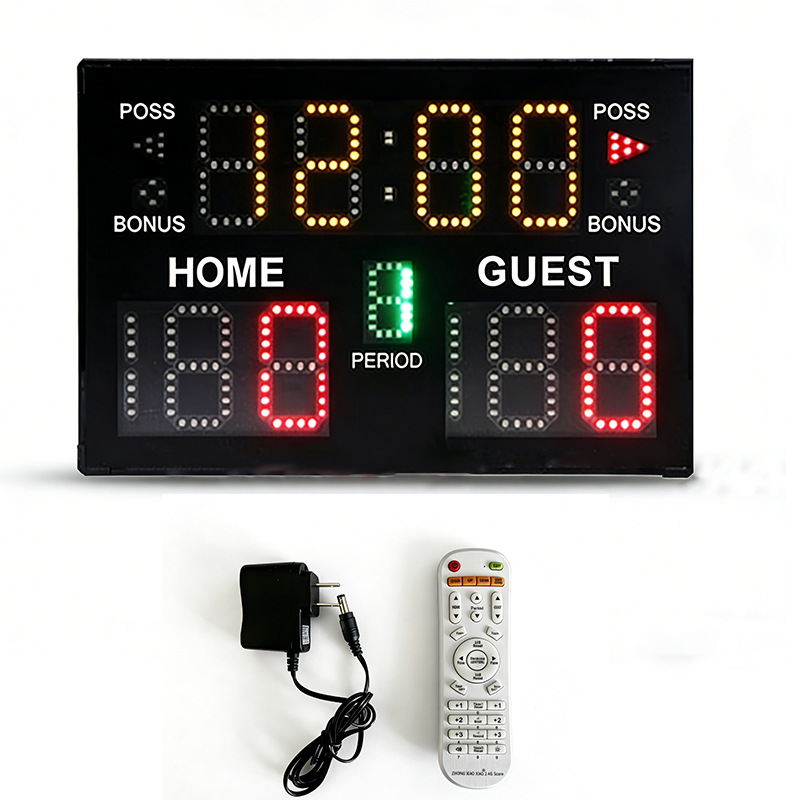 Badminton Score - Chronomètre électronique portable rechargeable pour le