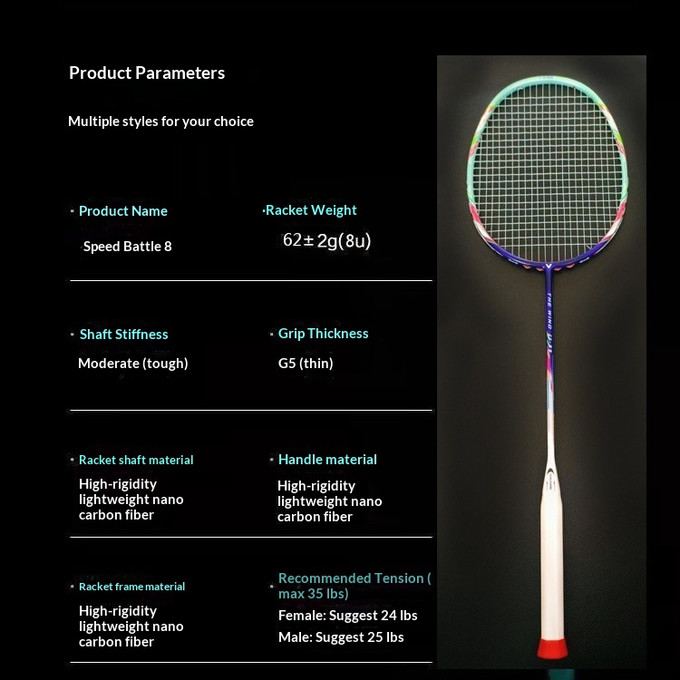 Raquette de Badminton Ultra lé - Badminton Single avis et prix