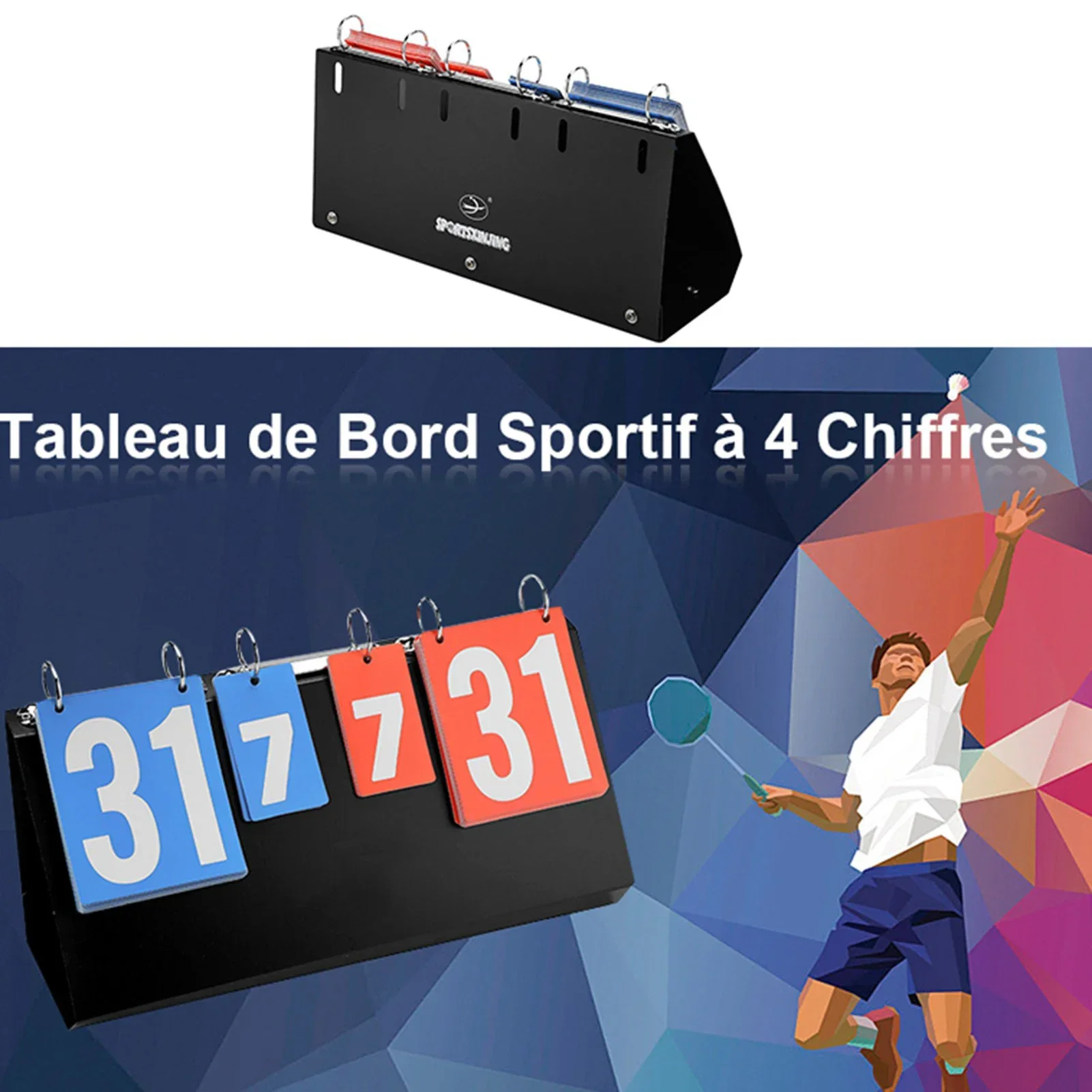 Tableau de bord de compétition - Badminton Score avis et prix