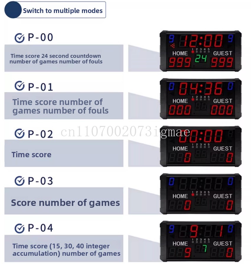 Tableau de scores électronique - Badminton Score avis et prix